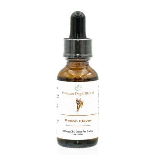 250mg Premium CBD Oil for Dogs - Bacon Flavor by Lemah Creek Naturals