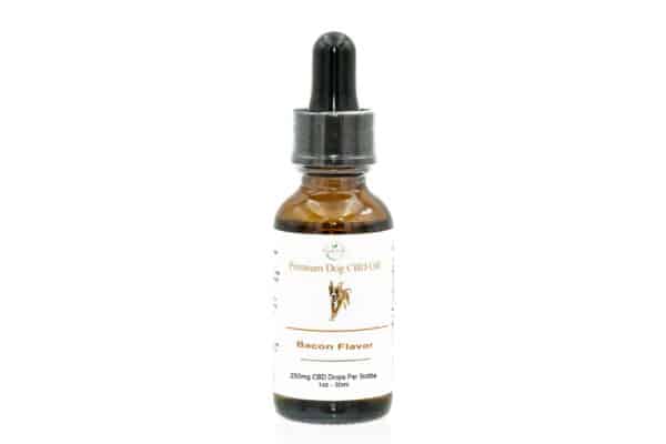 250mg Premium CBD Oil for Dogs - Bacon Flavor by Lemah Creek Naturals