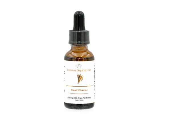 500mg Premium CBD Oil for Pets Beef Flavor by Lemah Creek Naturals.